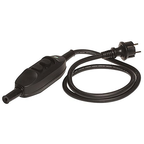 KlingerBorn | Fi-PD22B | PRCD Personenschutzschalter mit 2m Netzleitung H07RN-F 3G1,5 | Anschluss L-N-PE | Unterspannungsauslöser | 230V~16A | IP54 | 10mA |Sicherer Betrieb Ihrer Elektrogeräte