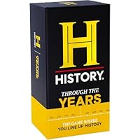 History Channel Through the Years - General Knowledge Super Trivia Chronology Timeline, Party Card Game for Adults, Family, Tweens & Teens in the Pursuit of Trivial Knowledge