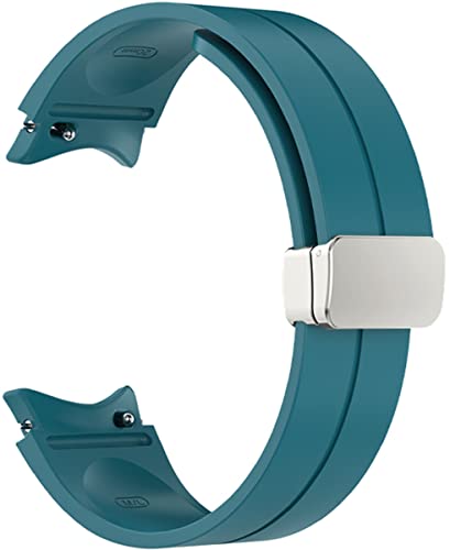 BBZ for Galaxy watch7/watch FE Strap,20MM quick release Silicone Strap Compatible with Galaxy Watch 6/Galaxy Watch 5 40mm 44mm /Galaxy Watch 4 40mm 44mm /Galaxy Watch 4 Classic 42mm 46mm/Watch 3 41mm - Image 3