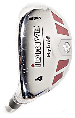 Left-Handed Women's I-Drive #4-22° Loft Hybrid Golf Club with Graphite Shaft, Ladies Flex