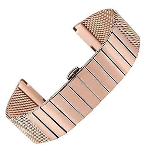 Bracelet de montre en acier inoxydable boucle de boucle homme 24mm