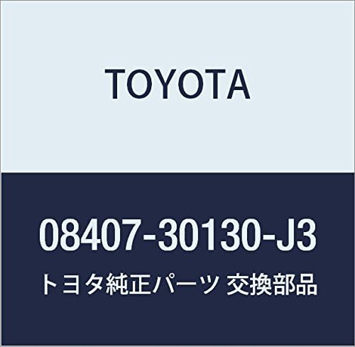 TOYOTA (toyota) Genuine Parts nanba-hure-muhuronto・riyasetto Part No 08407 – 30130 – J3