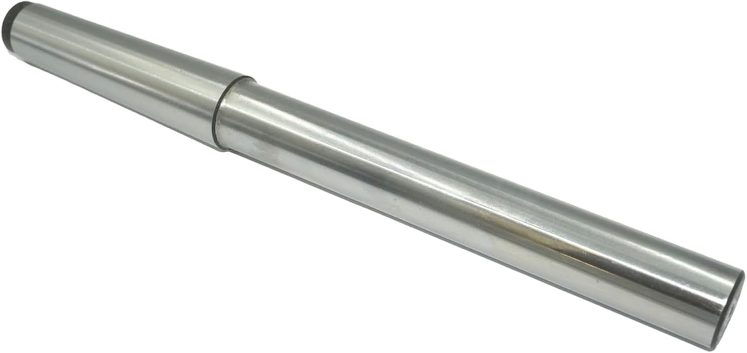 2MT Pręt testowy wyrównywania trzpienia tokarki MT2 11-1/8" (283 mm) | Stal stopowa EN 31 | Długość chwytu stożkowego 73 mm | Wiertło środkowe | Hartowane i szlifowane