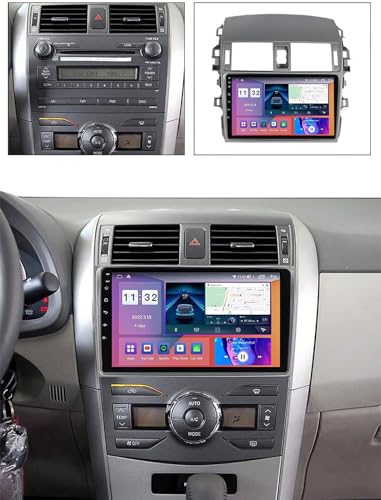 Estéreo Android 12 con DSP y sonido premium para Corolla 3