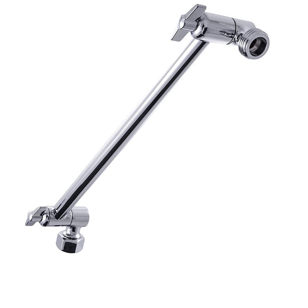 Pomme de douche carrée inox ajustable hauteur laiton rotation 360 tête de douche