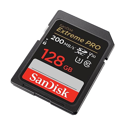 Image of SanDisk 128GB Extreme PRO 200MB /s SDXC UHS-I Memory Card (2-Pack) (2 Items)