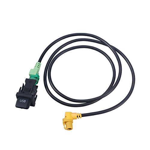 OULII USB Switch Cable Kit for VW GOLF JETTA MK5 MK6 RADIO RCD310 RCD510 RNS315