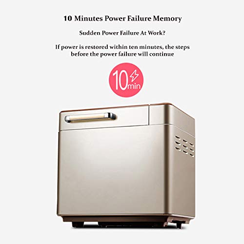 N/ A Automatisch Backmischung Brotbackautomat Roggen, Automatische Brotmaschine Brotbackautomaten Groß Teigknetmaschine… – Bild 5