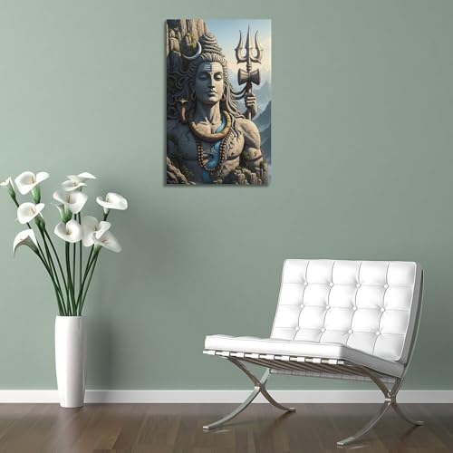 Poster Shiva hindou idée cadeau décoration intérieure originale
