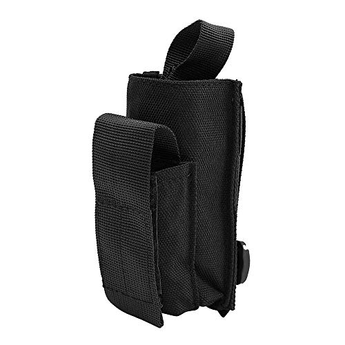 NO LOGO XBF-ZIDAN, Simple-Cargado Individual Revista Bolsa de Deportes al Aire Libre táctico del Equipo Case Caza al Aire Libre Individual Cargado Clip de Bolsillo (Color : Black Color)