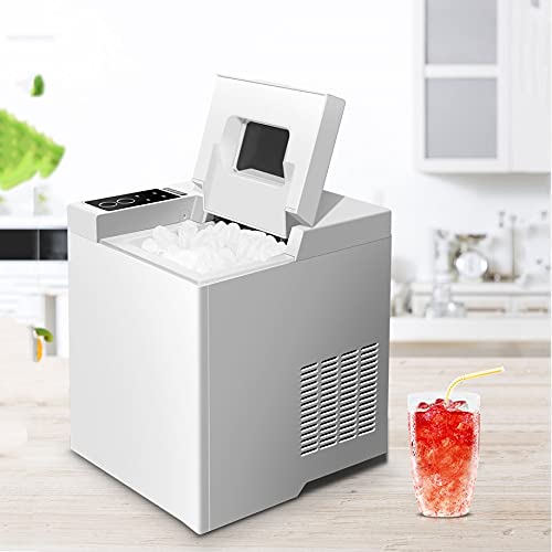 Máquina portátil automática para hacer hielo, compacta miniatura 3