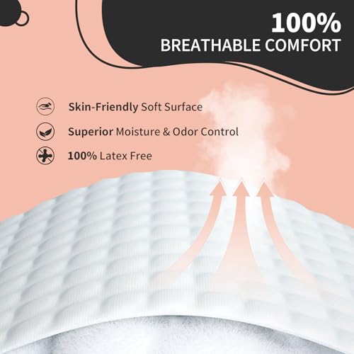 Image of MKISS 30 inch x 36 inch Disposable Bed Pads [75 Counts], Heavy Absorbency Underpad
