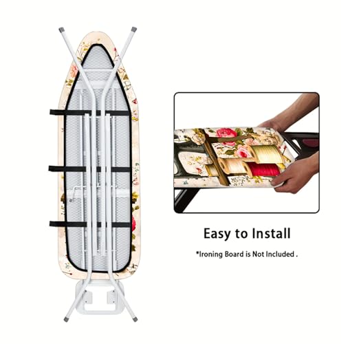 Image of Nuxovilar Sewing Machine Flower Ironing Board Cover 15x54 Polyester