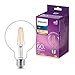 Philips Lampadina LED Globo a Filamento, equivalente a 60W, attacco E27, Luce Bianca calda, 806 Lumen