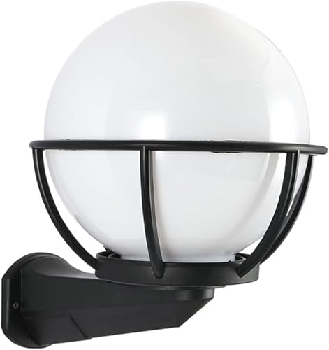 Lámpara de pared para exteriores, iluminación exterior, IP44, impermeable, aplique de pared, lámpara LED de jardín, pasillo, terraza, escaleras,