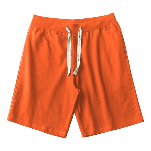 Pantalones cortos deportivos de algodón para hombre