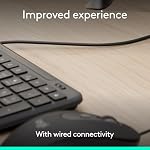 Logitech Signature Slim Wired K620 for Business, Full Size Keyboard, USB-C Plug and Play, Laptop Style, Scissor Keys, Windows/Mac/Chrome/PC/Laptops - Graphite