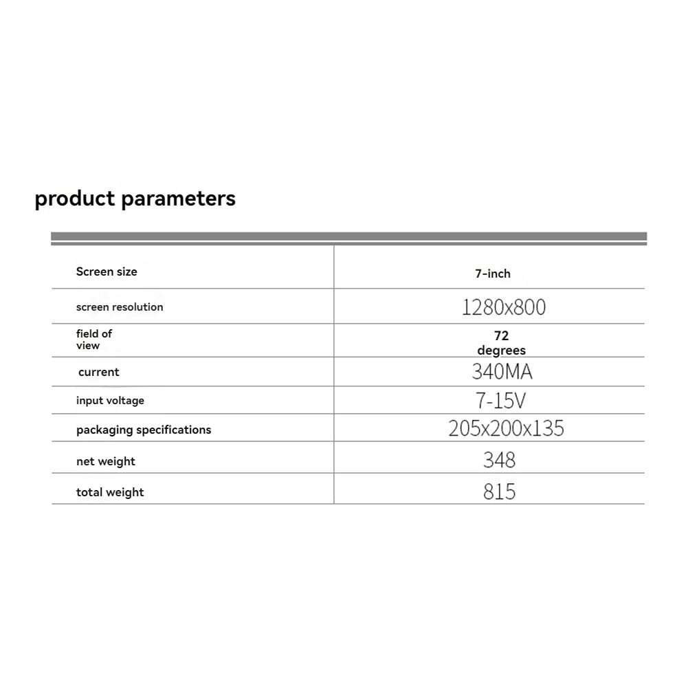 5,8G FPV-Brille 7-Display Empfänger 1280x800 40CH -Kompatible FPV-Video-Brille für FPV-Drohnen EU-Stecker