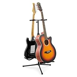 Tiger GST100-BK Support pour Guitare – Double – Noir - Les Beatles, Paul McCartney, John Lennon, RIngo Starr, George Harrison Tiger GST100-BK Support pour Guitare - Double - Noir – Image 2