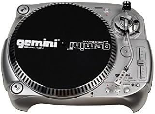 Gemini TT-1100USB Professional Audio Manual Belt-Drive Classic USB Connectivity DJ Turntable with Adjustable Counter Weight and Anti-Skating Controls