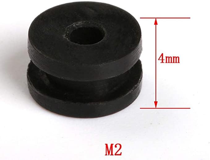 (4 pc) Pro3D M2 Anti Vibration Rubber Damper Balls - 4pcs 1