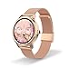 Produktbild DCU TECNOLOGIC - Sophie Smartwatch - Smartwatch, Damen, Roségold, mit Metallband in Roségold - HD-Touchscreen 1,2 Zoll - IP67 wasserdicht - 22 Sportmodi - DCU Smart App