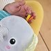Bright Starts Hug-a-Bye Baby Elephant Stuffed Animal Musical Toy, Soft Toy Soother Plays Songs & Lights up, Newborn and up