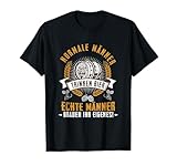 Echte Männer Brauen Ihre Eigenes Bier Bierbrauer Braumeister T-Shirt