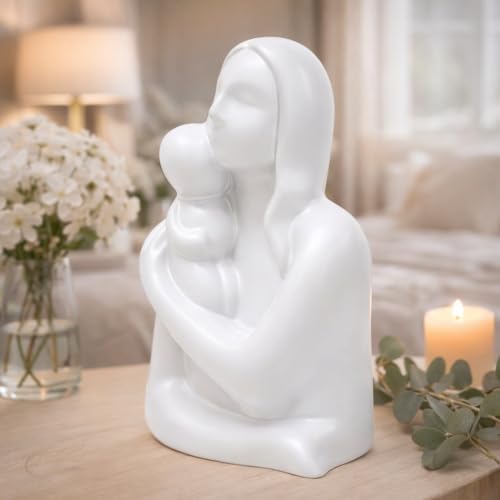 Image of CraftVatika Home Decor Mother Child Showpiece,Home Decoration Items for Living Room, Baby Mother Gift for Couple, Living Room Decoration Items,Office Desk Decorative Items,Gift for Women