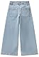 United Colors of Benetton Mädchen und Jungen Pantalone 45once03r Hose, blau, 150 cm
