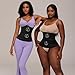 Sculpt Snatch Double Layer Waist Trainer for Women - Tummy Control Belt for Postpartum Weight Loss, Gym & Workout, Abdominal Cincher for Curvy Body, Compression Shapewear(Black,L)
