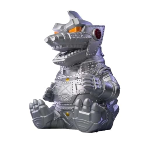 東宝怪獣シリーズ 鎮座獣 メカゴジ'ラ (1974)公式 2種セット 約12cm (A (シルバー))