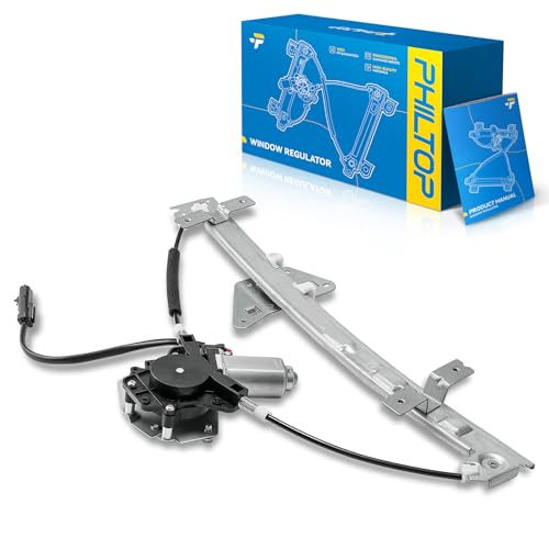Image of PHILTOP 741-598 Power Window Regulator w /Motor Rear Left Driver Side
