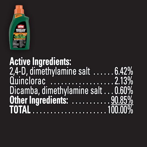 image for Ortho WeedClear Lawn Weed Killer Concentrate, Kills Crabgrass, Dandeli