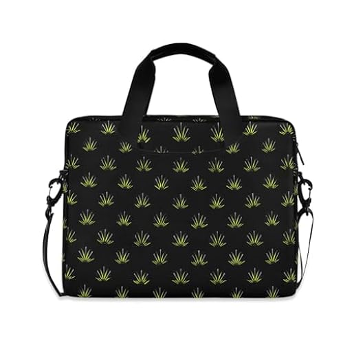 Funda para portátil de 15 a 16 pulgadas, resistente al agua, para laptop, diseño de ondas demoníacas, color negro y verde, bolsa de viaje para viajes y negocios | Ya disponible en tu tienda friki favorita! En mundofriki.es!