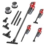Gruecoinno Cordless Vacuum Cleaner for Milwaukee M18 18V Battery, 500W Handheld Vacuum Cleaner with Washable Filter, Portable Stick Vacuum for Floor Carpet Car Hardwood Pet Hair(Battery Not Included)