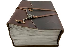 OVERDOSE Buff Meraf 1000-page Leather Journal: Archive Your Thoughts with Style