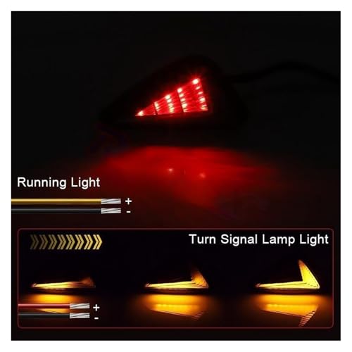 Feu clignotant LED ambre moto étanche pour éviter les pannes sous la pluie - 6