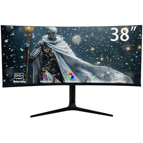 Vandossy 38 Inch UWQHD+ Curved Monitor Cover