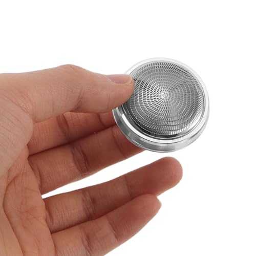 Veemoon Juego de 2 Piezas Cabezal y Malla de Repuesto para Afeitadora Eléctrica Rotativa Sid, Cuchillas de Láminas de Aluminio, Recambios Compatibles para Afeitado - imagen 4