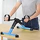 Under Desk Pedal Exerciser Mini Bike für Beine/Arme - faltbarer Peddler mit LCD-Display für Zuhause/Büro