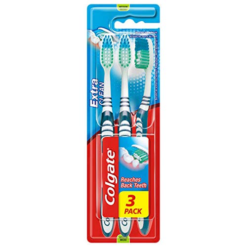 Colgate Extra Clean Toothbrush Medium (3 Pack)