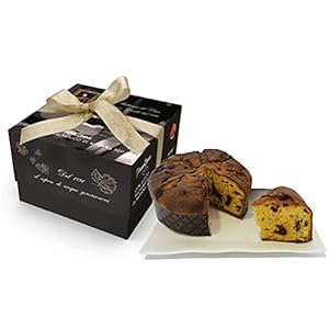 Panettone met “Balsamico Azijn van Modena BGA” van de hertog – Kersttaart – zacht deeg en balsamico vulling – 1 kg – elegante verpakking