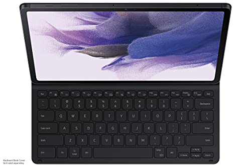 Samsung Tablet Keyboard Cover, Protective Case For Galaxy Tab S8+, S7 Fe, S7+ Lite W/ Large Key Sizes, S Pen Holder, Slim, Sturdy, Ultra Lightweight, Us Version, Black #TOP1