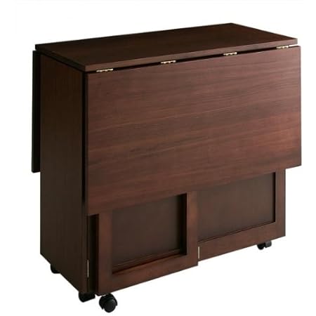Amazon 天然木バタフライ伸長式収納ダイニング Kippis キッピス バタフライテーブル ブラウン ダイニングテーブル オンライン通販