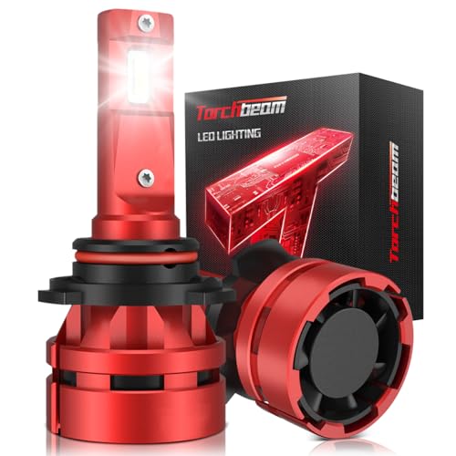 Torchbeam 9005/HB3 Bulbs Combo, 45,000LM 900% Super Brighter 9005 Bulbs