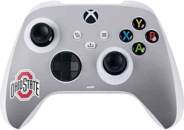 Skinit Decal Gaming Skin Compatible with Xbox Series S Controller - Officially Licensed Ohio State University Buckeyes Design