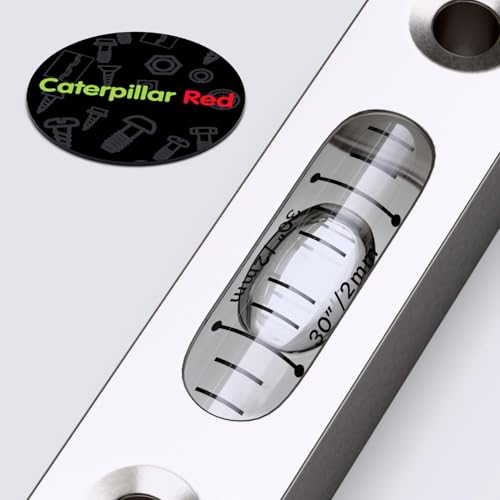 Präzisions-Dosenlibelle aus Metall, Ersatz Wasserwaage, Glaslibelle, Wasserwaage mit Blase, Röhrenlibellen, Zylinderlibelle, MGV-581514-CS