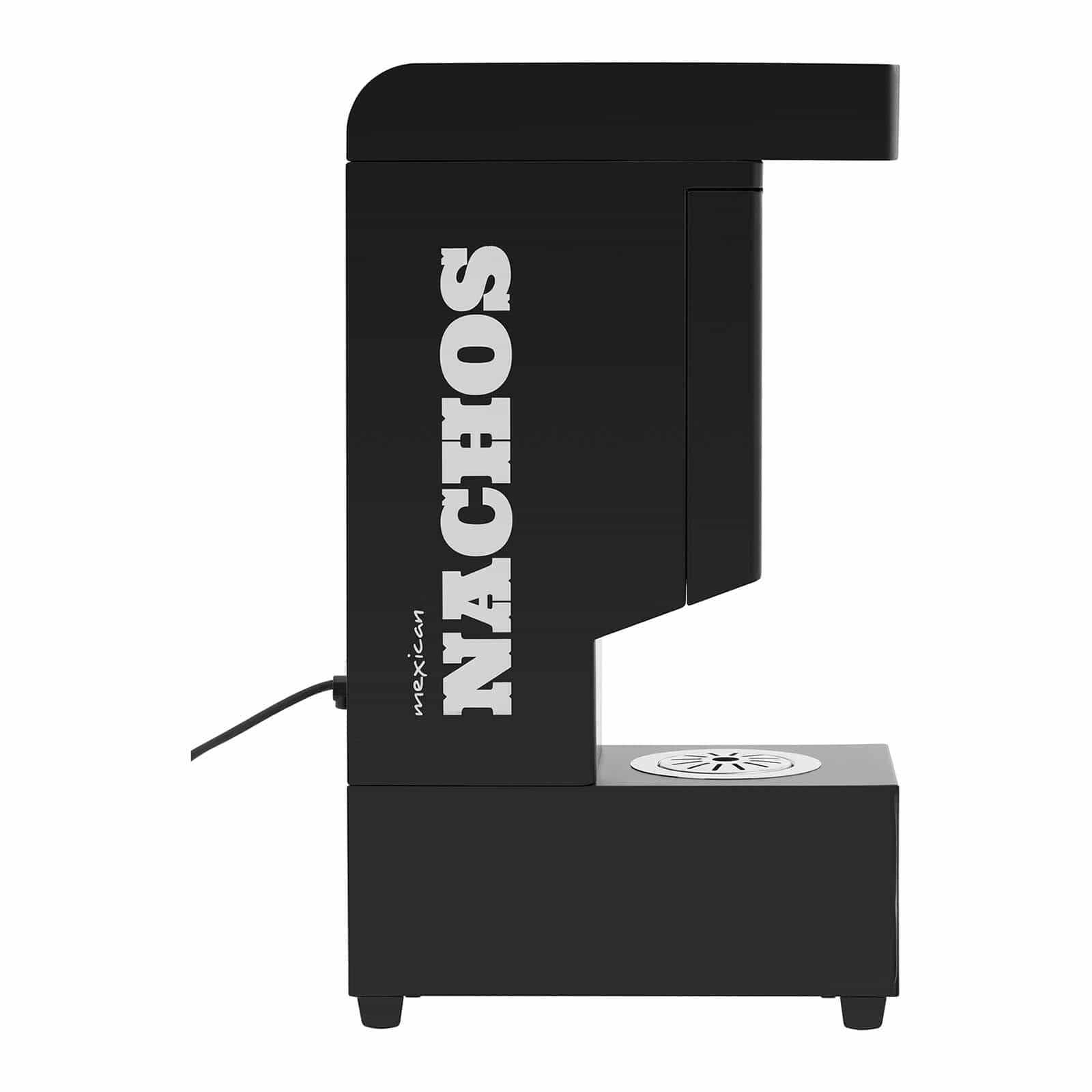 Royal Catering RCKW-ND01 Distributeur de sauce au fromage nacho 3,5 L 55-80 °C Noir Machine à fromage Nacho Distributeur de fromage