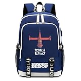 【Grande capacità】 Questo zaino scolastico anime è multifunzionale. Lo scomparto interno principale dello zaino può contenere libri, riviste, cartelle A4, telefono e portafoglio; le 2 tasche laterali possono contenere una bottiglia d'acqua e un ombrello.